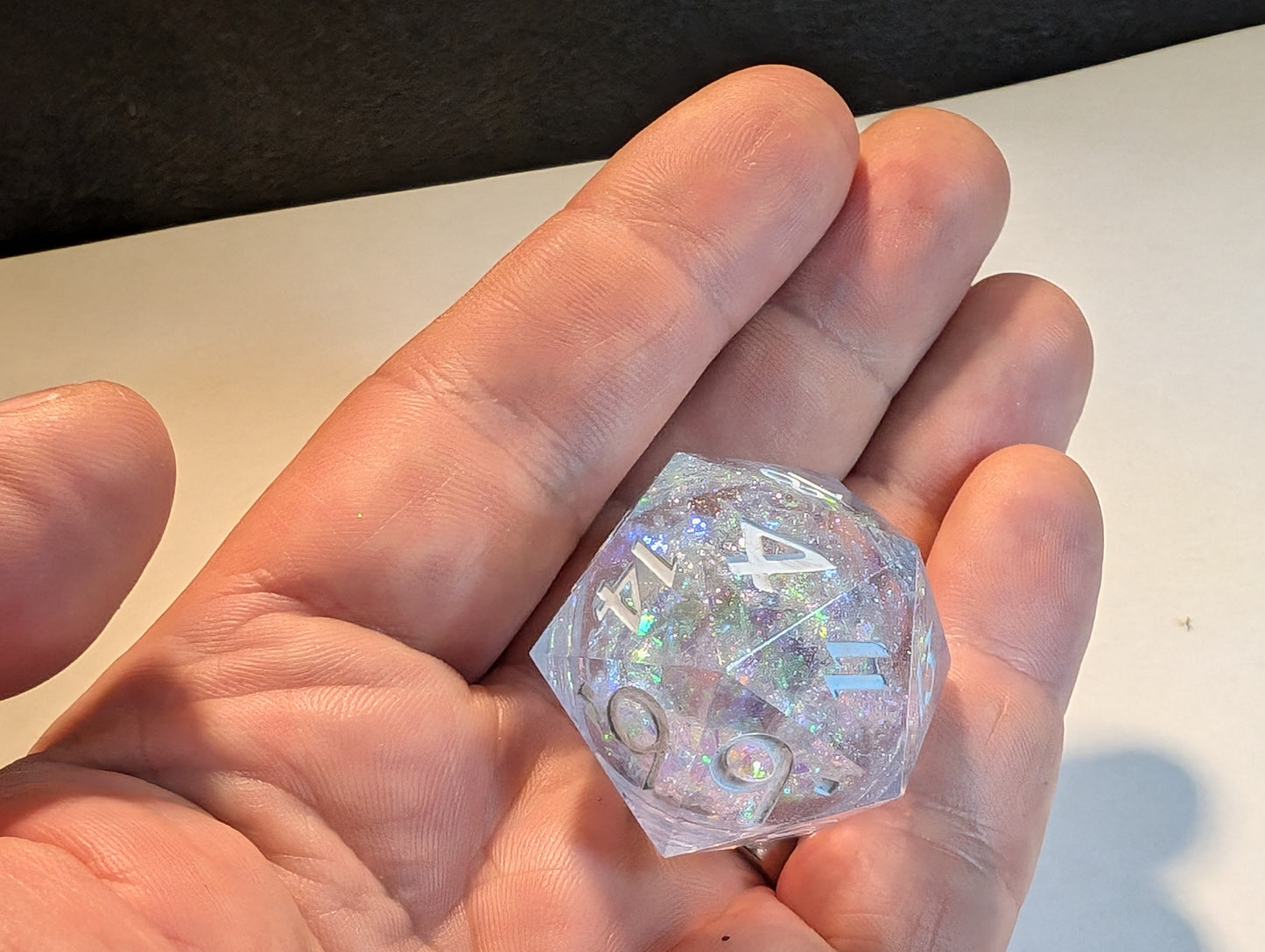 Light Blue liquid core 38mm chonk