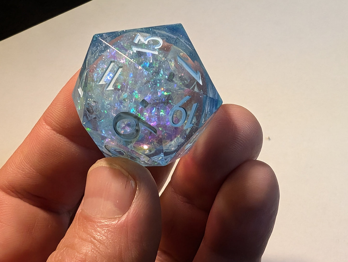 Blue liquid core 38mm chonk